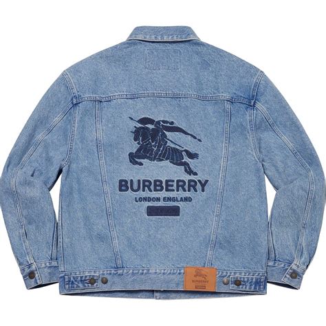 burberry denim jacket 2xl.